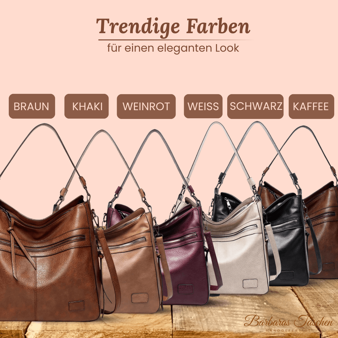 Annikas Elegante Reißverschluss-Tasche | Schultertasche