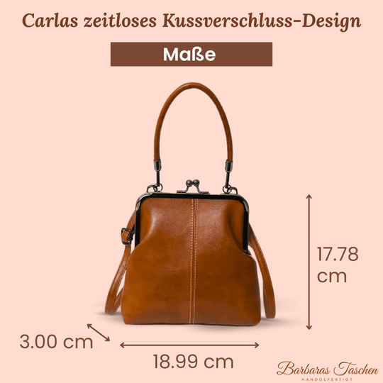 Carlas Zeitlose Bügelverschluss-Tasche  |  Vintage-Handtasche