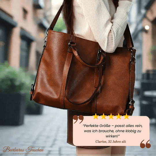 Sinas Zeitloser Alltagsbegleiter  |  Wandelbare Schultertasche