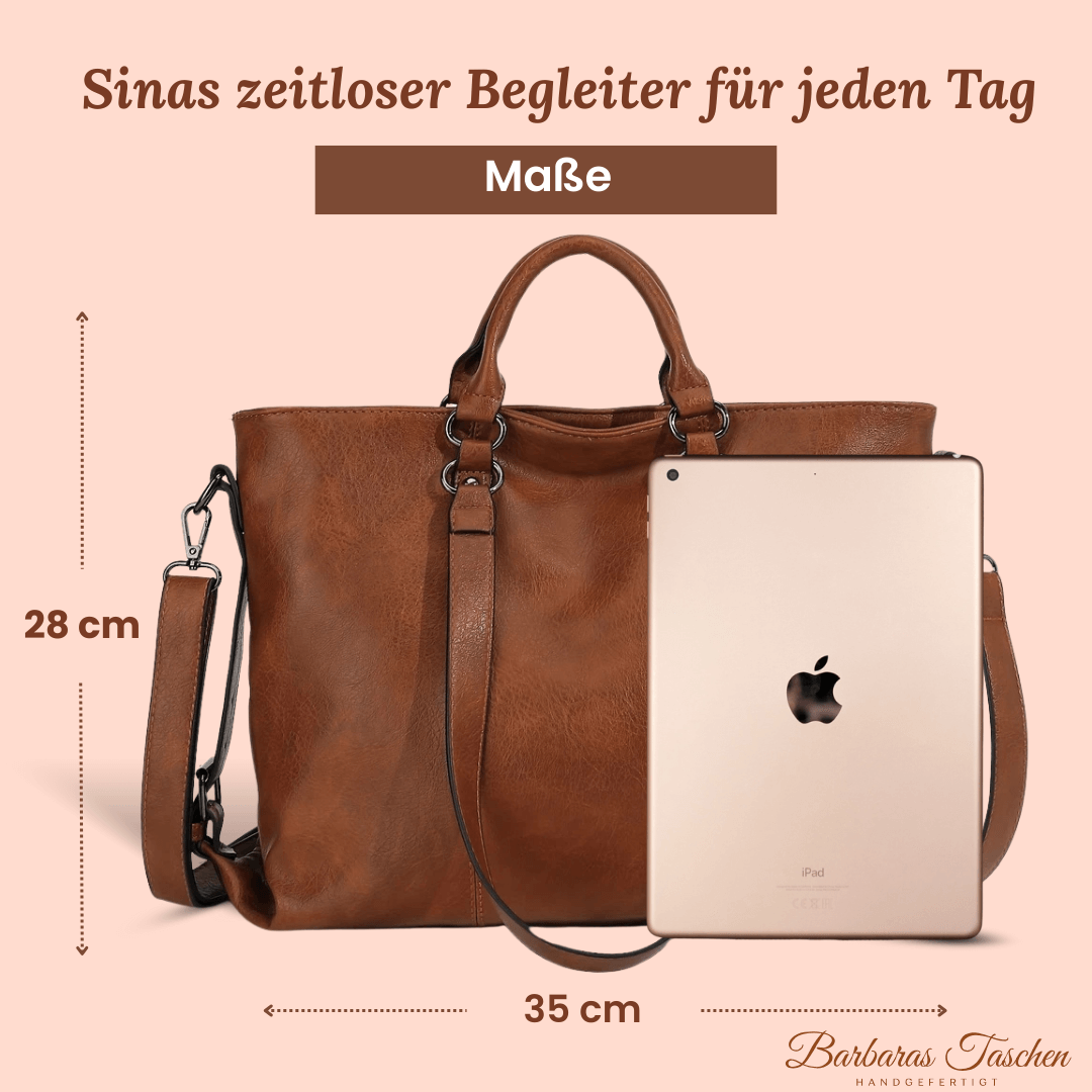 Sinas Zeitloser Alltagsbegleiter  |  Wandelbare Schultertasche