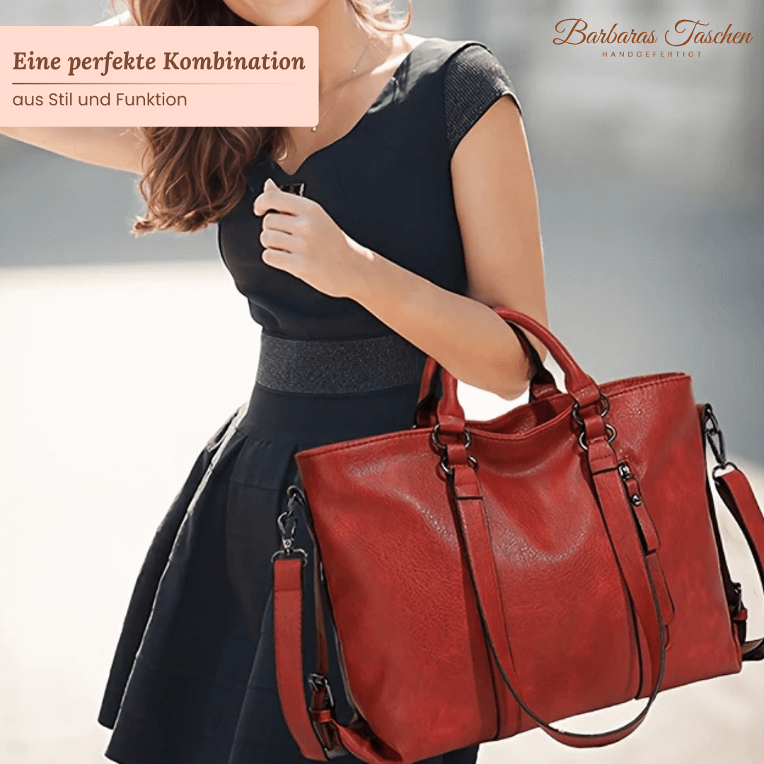 Sinas Zeitloser Alltagsbegleiter  |  Wandelbare Schultertasche