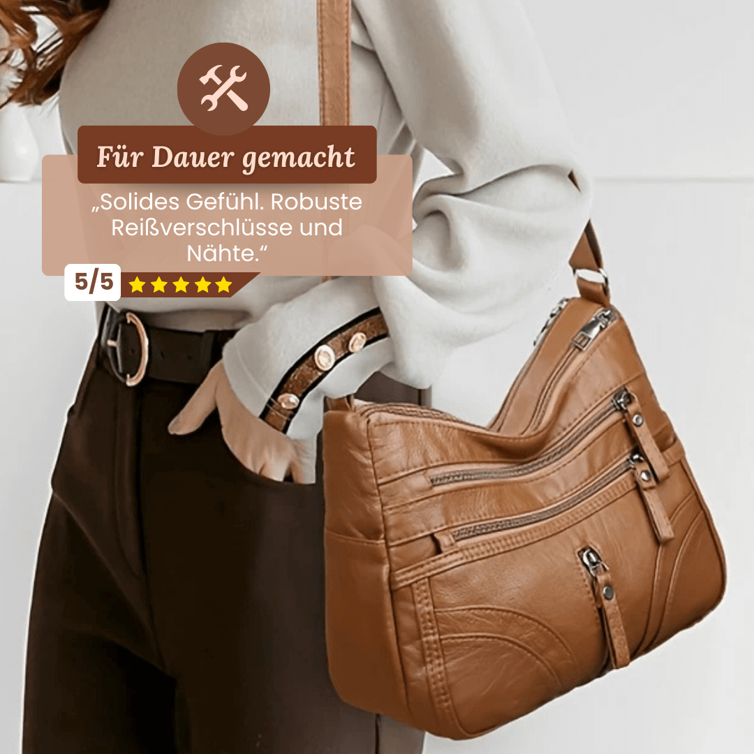 Jolines Reißverschluss-Begleiterin  |  Crossbody-Tasche