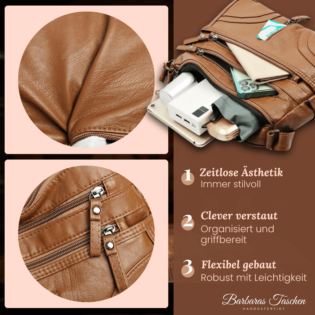 Jolines Reißverschluss-Begleiterin  |  Crossbody-Tasche