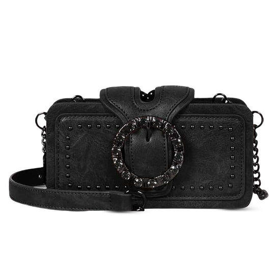 Romys Nieten-Muse | Mini-Crossbody-Tasche