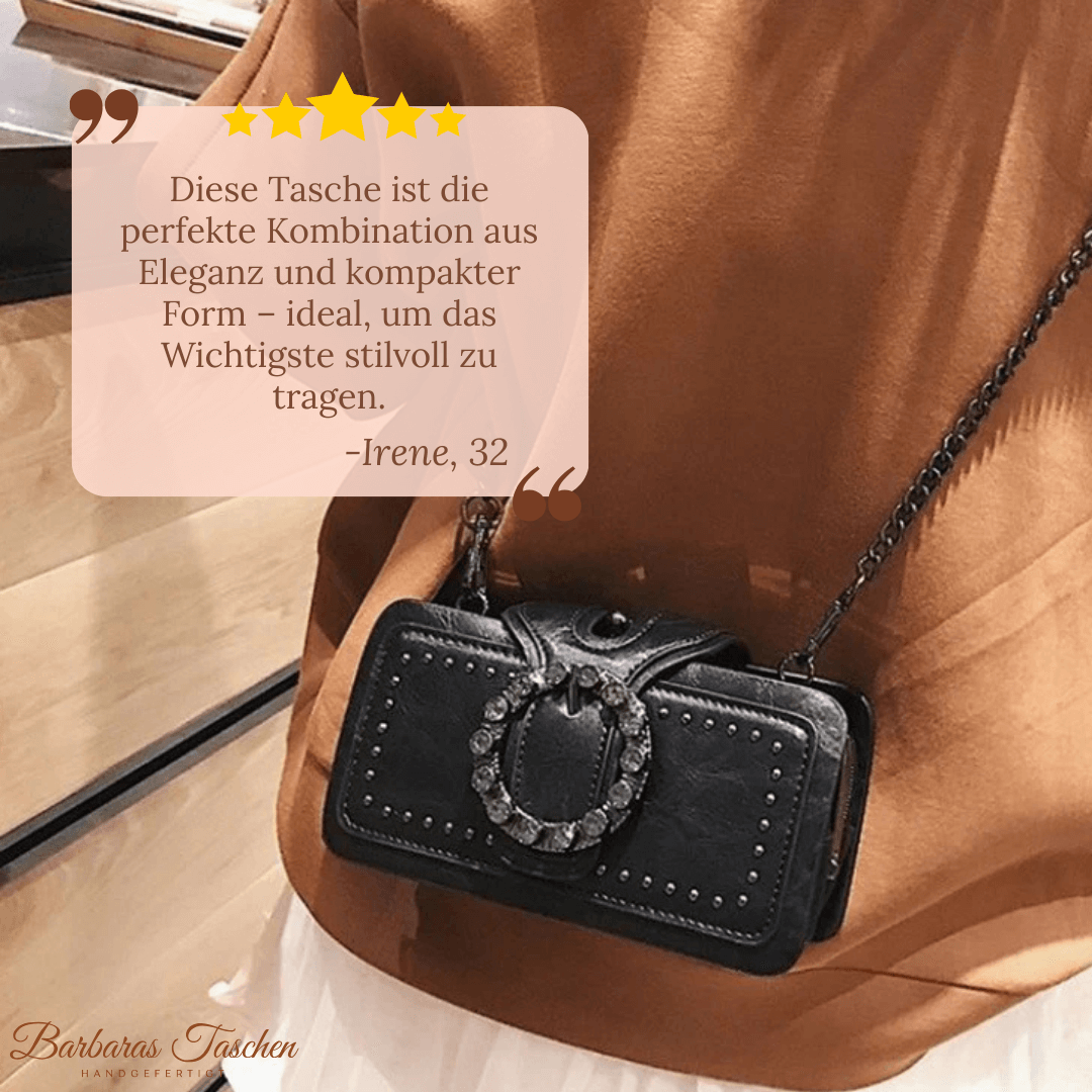 Romys Nieten-Muse | Mini-Crossbody-Tasche