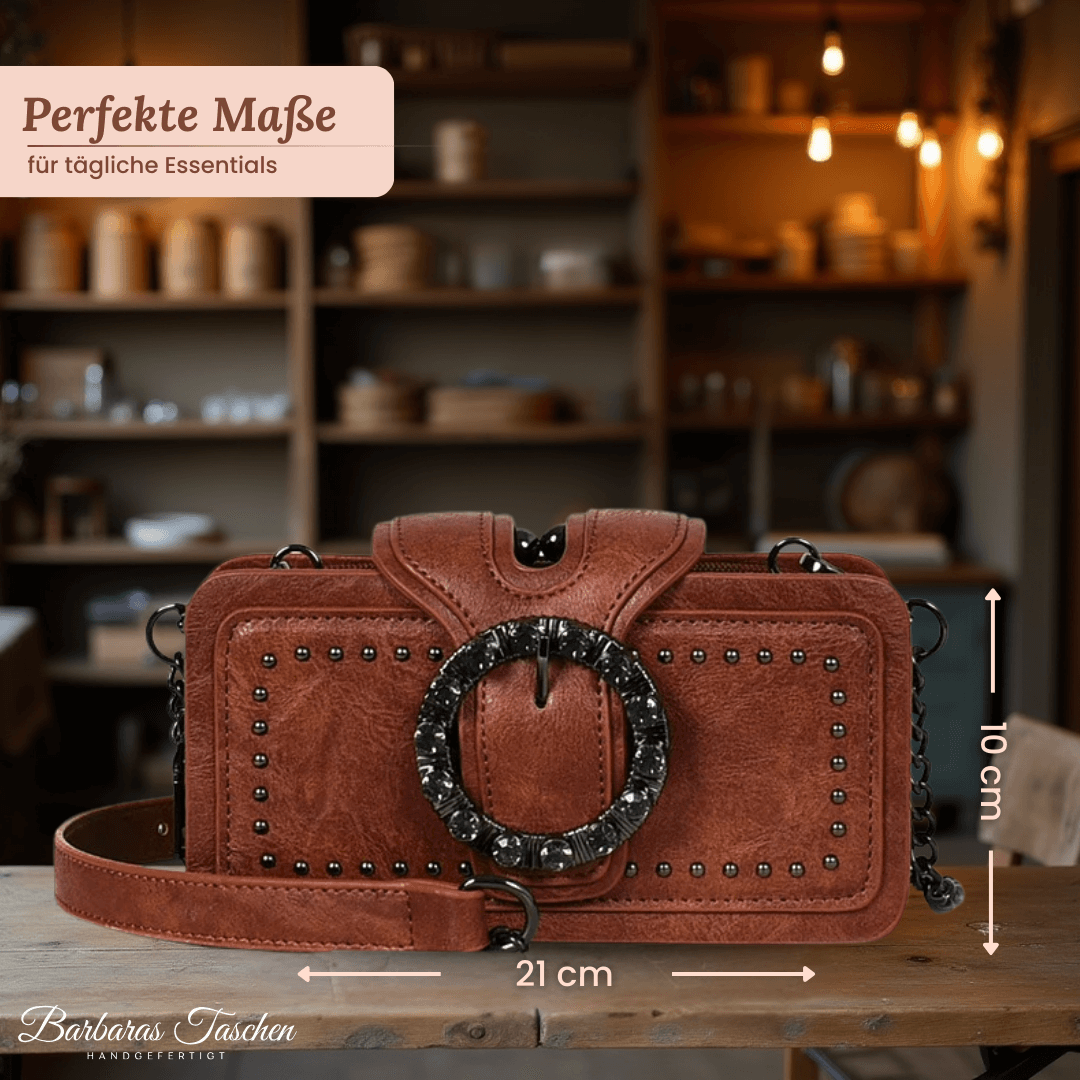 Romys Nieten-Muse | Mini-Crossbody-Tasche