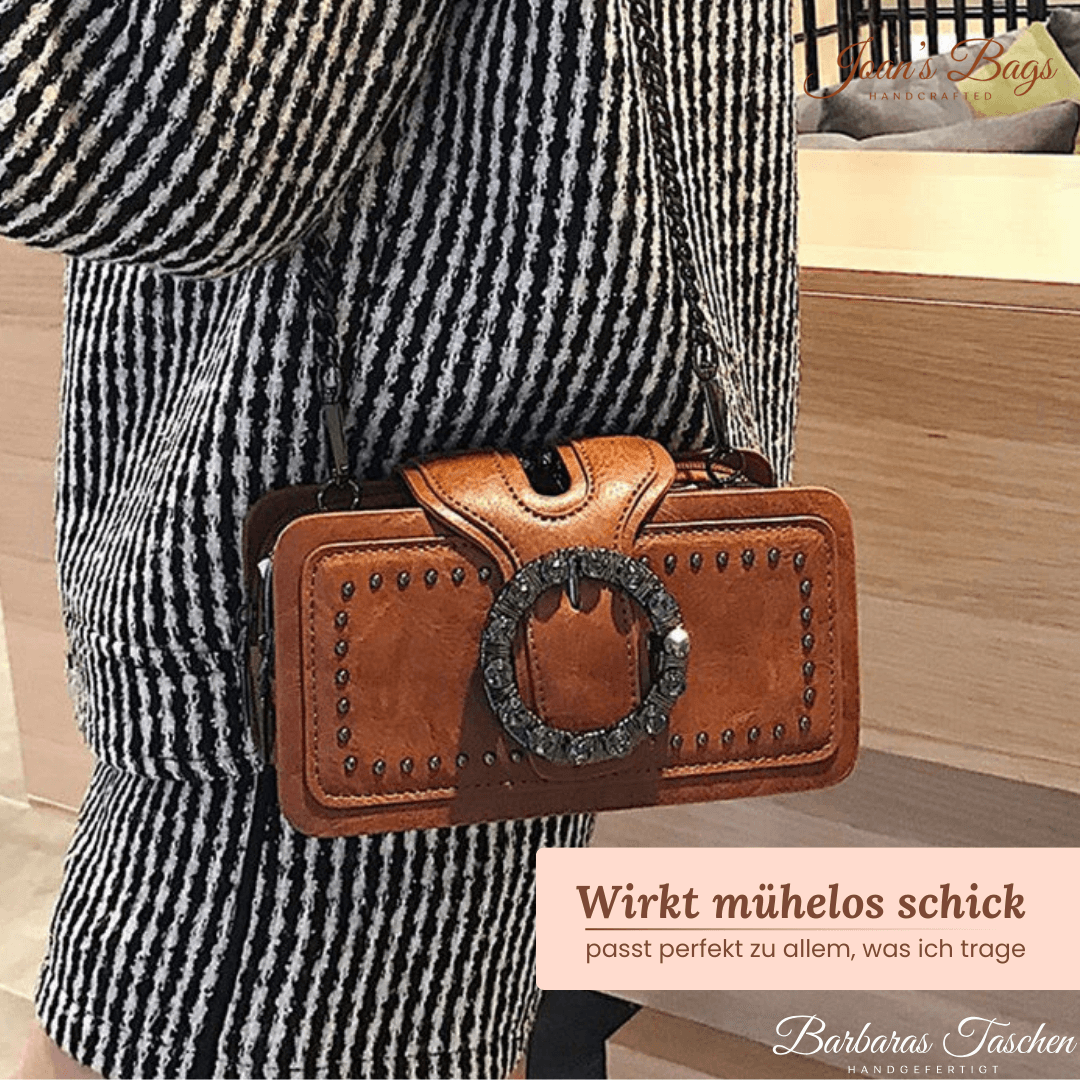 Romys Nieten-Muse | Mini-Crossbody-Tasche
