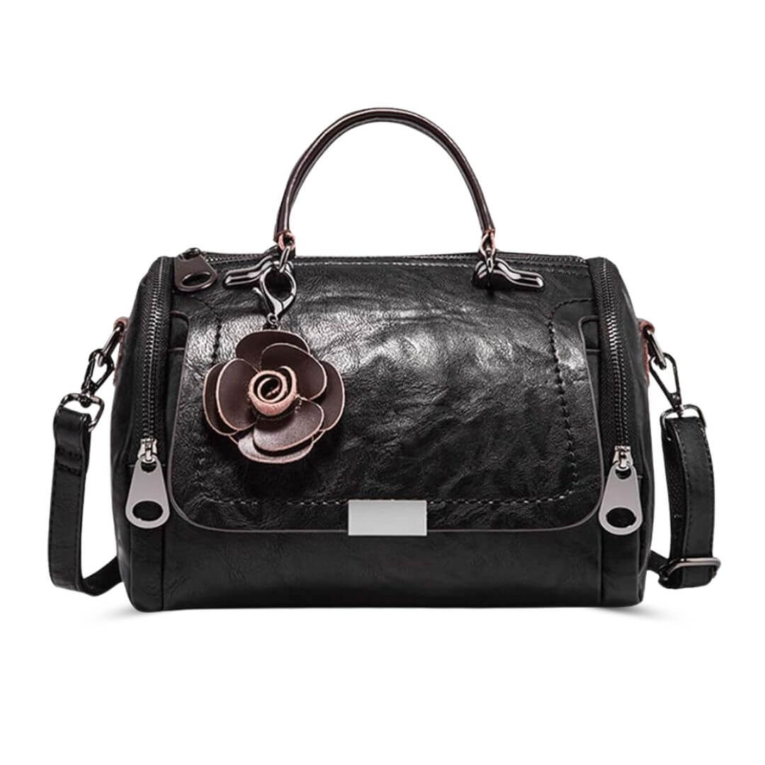 Renates Elegante Barrel-Tasche  |  Satchel-Handtasche