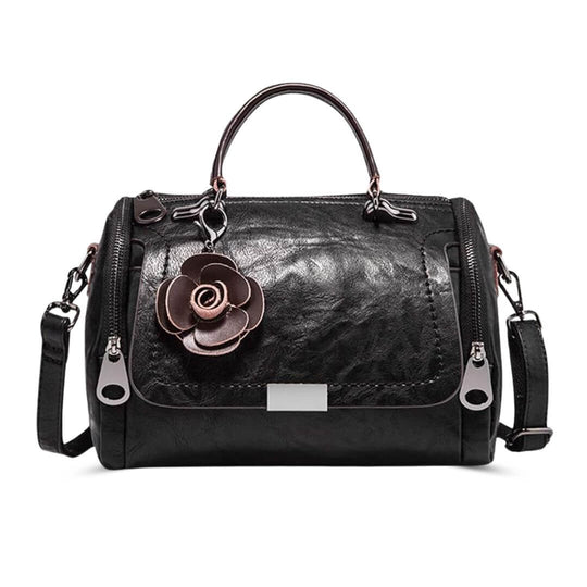 Renates Elegante Barrel-Tasche  |  Satchel-Handtasche