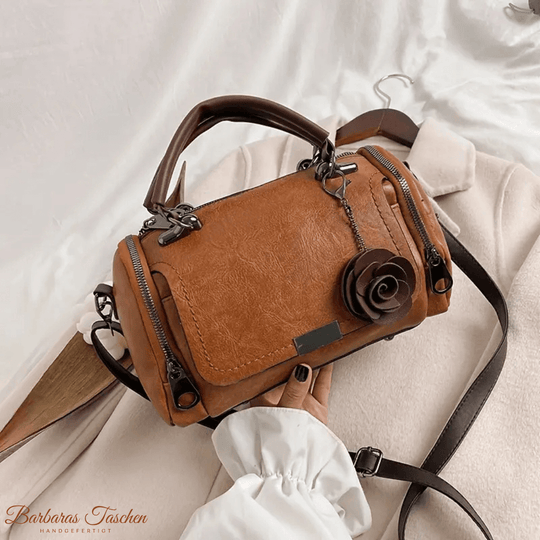 Renates Elegante Barrel-Tasche  |  Satchel-Handtasche