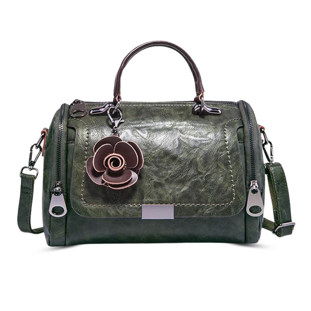 Renates Elegante Barrel-Tasche  |  Satchel-Handtasche