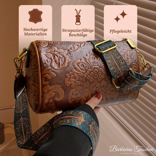 Ingrids Vintage Barrel-Charme  |  Crossbody-Tasche