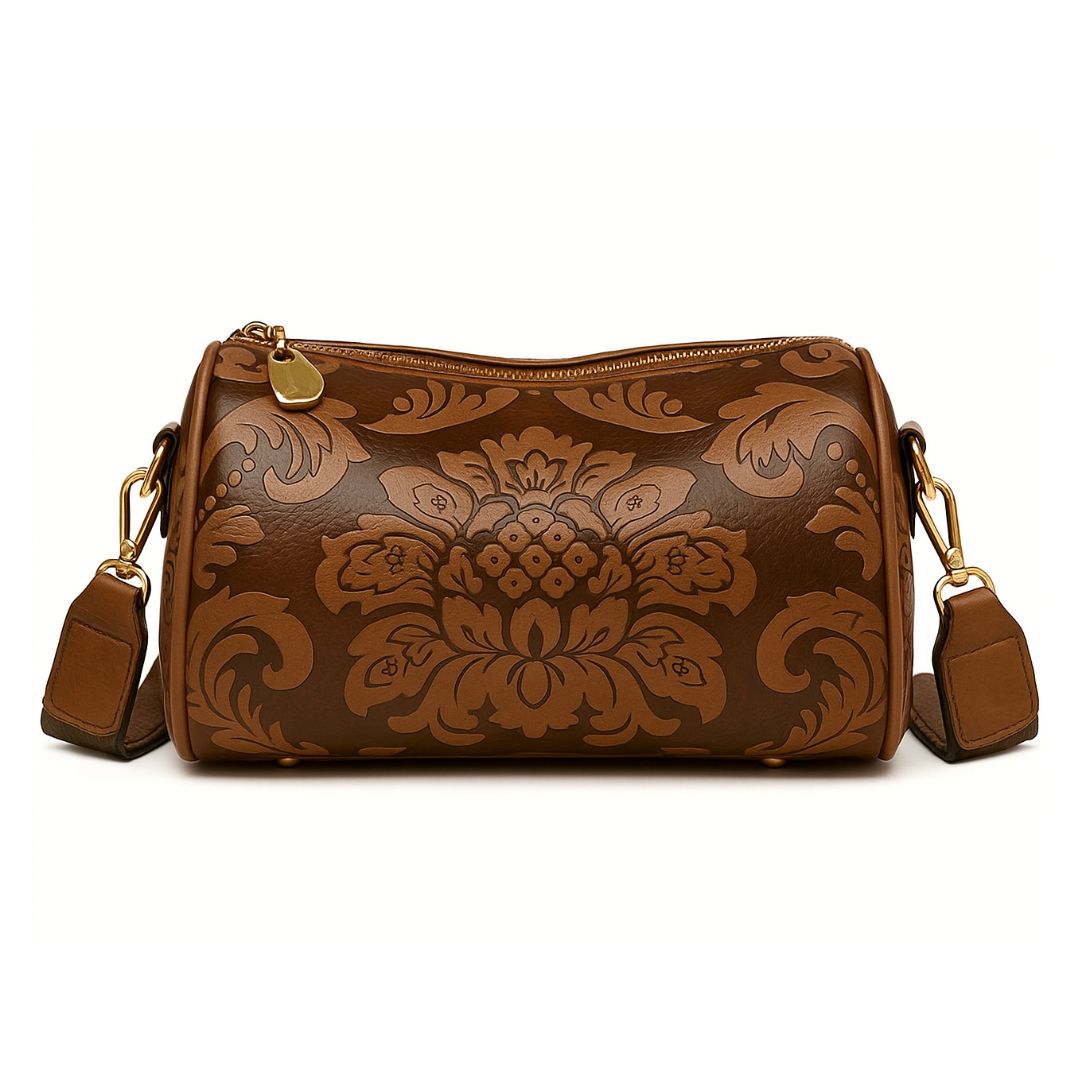 Ingrids Vintage Barrel-Charme  |  Crossbody-Tasche