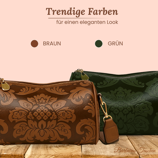 Ingrids Vintage Barrel-Charme  |  Crossbody-Tasche