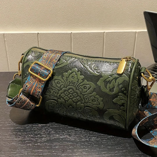 Ingrids Vintage Barrel-Charme  |  Crossbody-Tasche