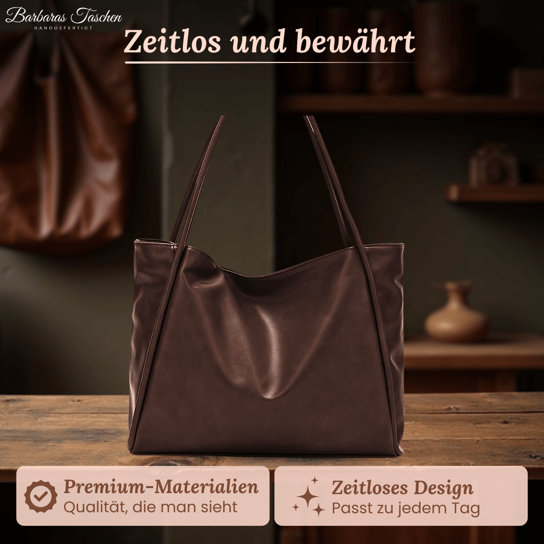 Claras Zeitlose Tragetasche | Schultertasche