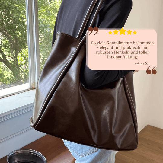Claras Zeitlose Tragetasche | Schultertasche