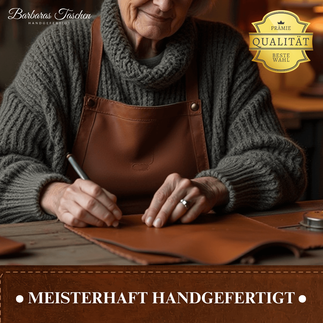 Renates Elegante Barrel-Tasche  |  Satchel-Handtasche